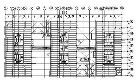 凯晨广场多塔连体结构设计研究（PDF、6页）_1