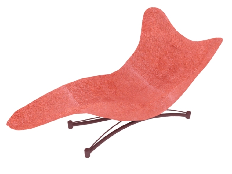 休闲躺椅3D模型下载-休闲躺椅