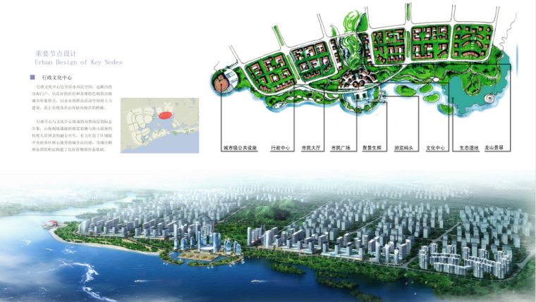 [广东]茂名环水东湾新城规划设计（现代，滨水）-[广东]茂名环水东湾知名地产规划设计（现代，滨水）C-6 方案B 重要节点