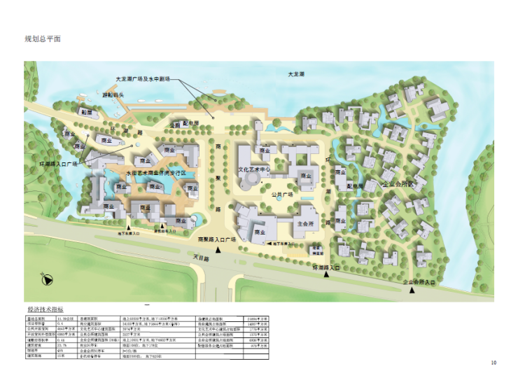 【江苏】徐州大知名地产水街规划设计方案文本-规划总平面