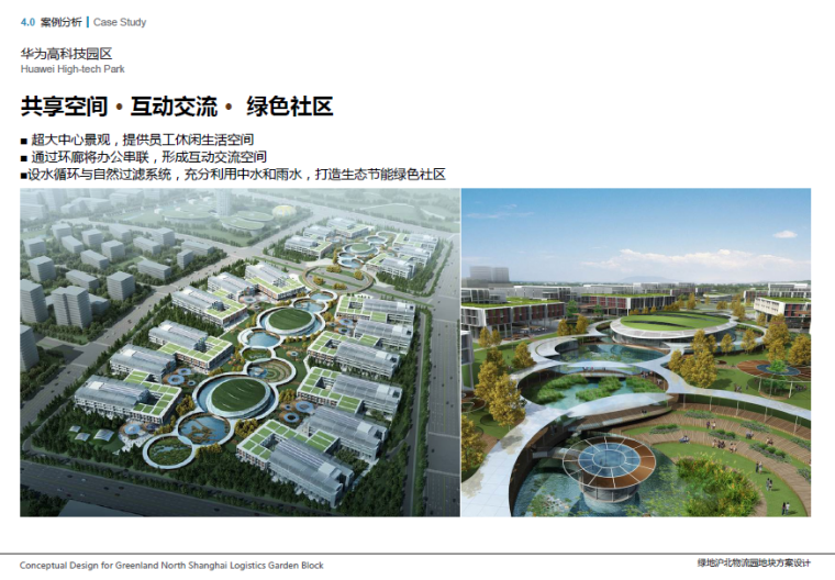 [上海]水石国际绿地沪北物流园建筑设计方案文本-案例分析