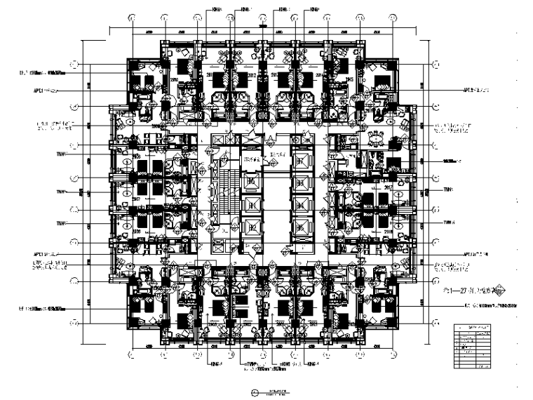 周全酒店宾馆设计资料下载-[江苏]高端大酒店全套CAD设计施工图（含实景图)