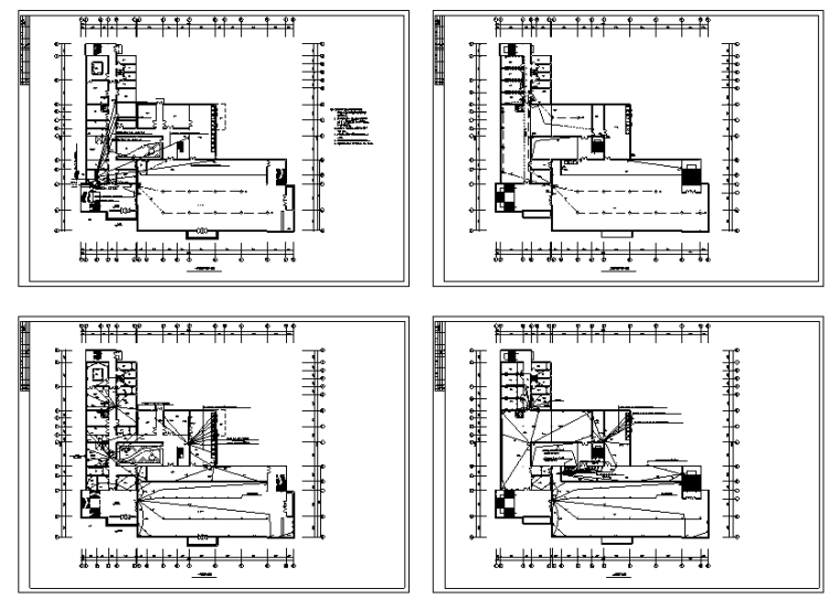 大学2层食堂CAD图资料下载-某大学四期食堂电气施工图纸