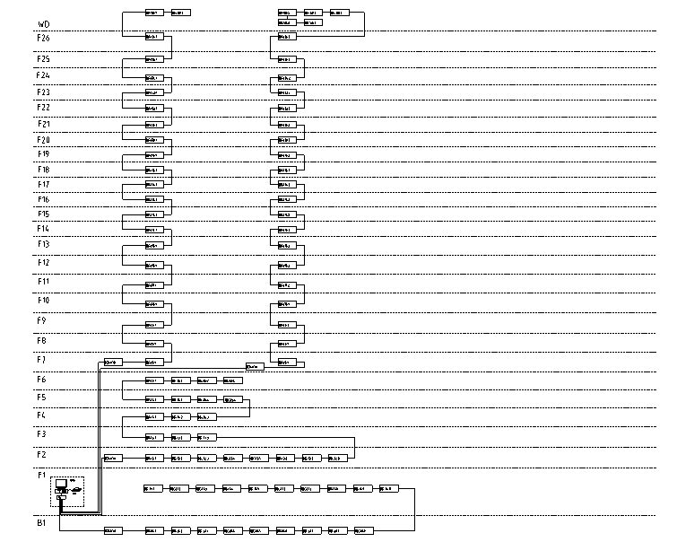 弱电系统设计平面图资料下载-12层综合楼弱电智能化设计图纸（含16项弱电系统）