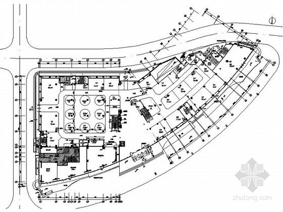 现代商场室内资料下载-[昆山]繁华商业区现代百货商场室内CAD装修图（含效果）