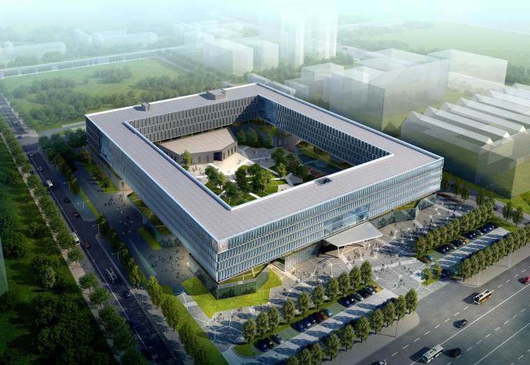 科研综合楼结构施工图纸资料下载-北京科技园综合楼电气施工图
