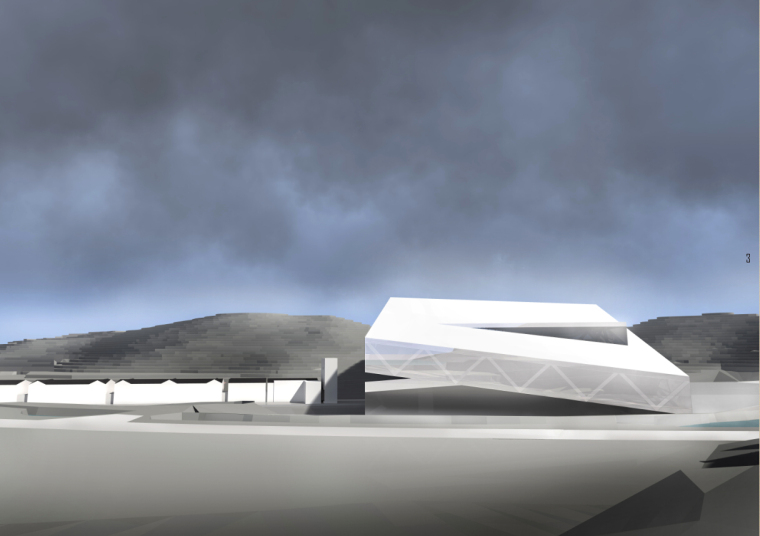 当代美术馆设计方案资料下载-[深圳]高层折起虚空体量美术馆设计方案文本（含多媒体及CAD）
