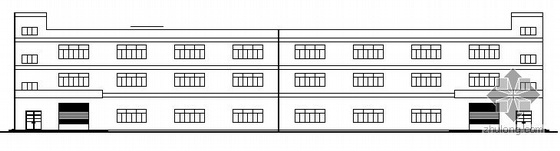 建筑结构2007资料下载-某三层厂房建筑结构施工图