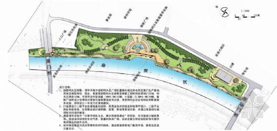 外秦淮河景观设计资料下载-南京外秦淮河全套景观设计方案