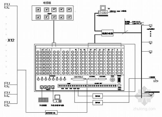 合肥小区地下车库施工图资料下载-合肥某大型小区智能系统图纸