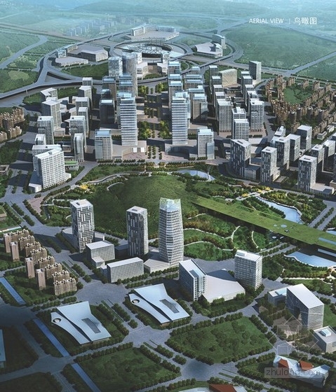 杭州拱墅区CBD规划资料下载-[福建]某城市CBD规划概念文本