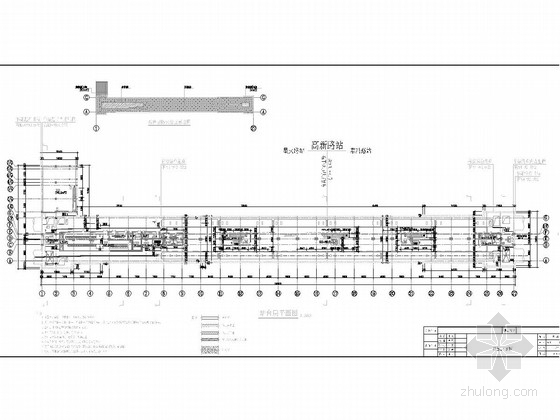岛式站台dwg资料下载-[江苏]地下两层明挖岛式车站施工图62张（含通道风道风井）