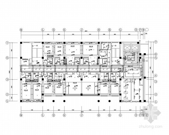 高层办公楼电气图纸资料下载-[宁夏]大型高层办公楼全套电气施工图纸52张