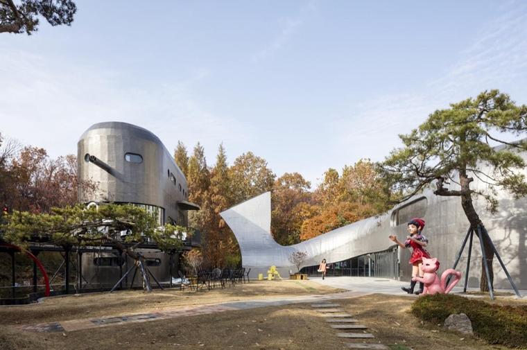 建筑系馆学生设计作品资料下载-匹诺曹的童话世界，一座为孩子建的博物馆