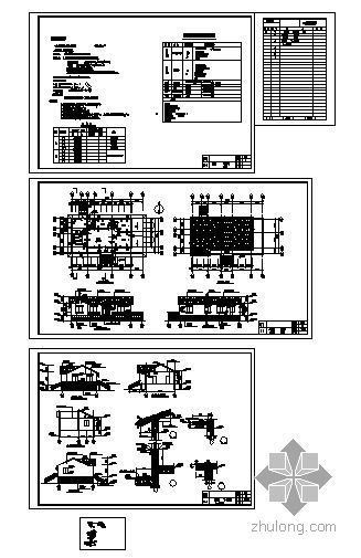 某单层平房建筑施工图-4