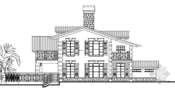 轻钢型别墅设计方案图资料下载-别墅设计方案集-F型别墅