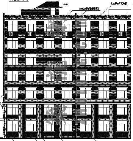 某大學生宿舍樓建築設計方案