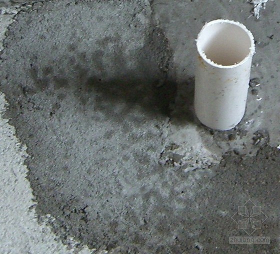 [QC成果]提高卫生间防水合格率（中建）-补洞混凝土未做加强处理 
