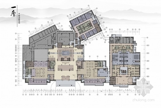 藏式建筑方案文本资料下载-[青海]某藏式风格豪华假日酒店设计方案图