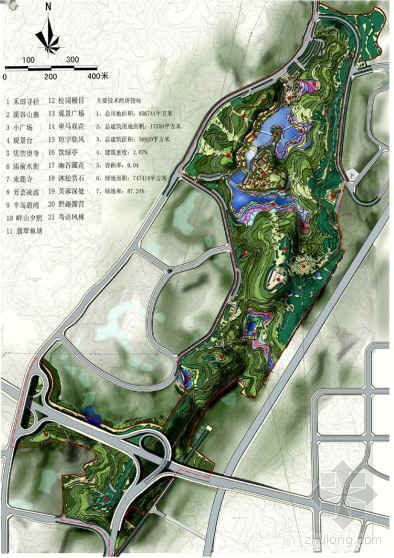 重庆路基路面设计方案资料下载-重庆某生态公园设计方案
