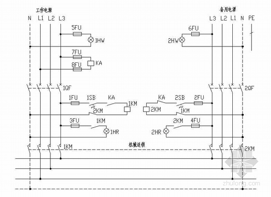 中南标11zj001资料下载-中南标电气控制通用图98ZD701