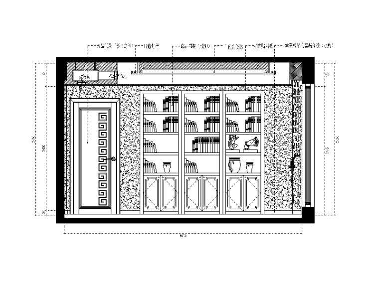 [重庆]中式风格别墅设计CAD施工图（含效果图）-【重庆】中式风格别墅设计CAD施工图（含效果图）立面图
