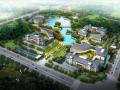 [湖南]新中式风格企业办公楼总部基地规划及建筑设计方案文本