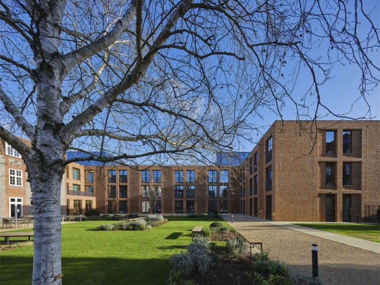剑桥大学规划设计资料下载-英国剑桥大学DorothyGarrod公寓楼