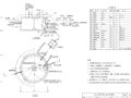 200m³圆形蓄水池图集CAD资料下载