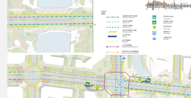 [浙江]杭州金沙大道街道景观设计（滨水，公园）B-5 交通路线分析