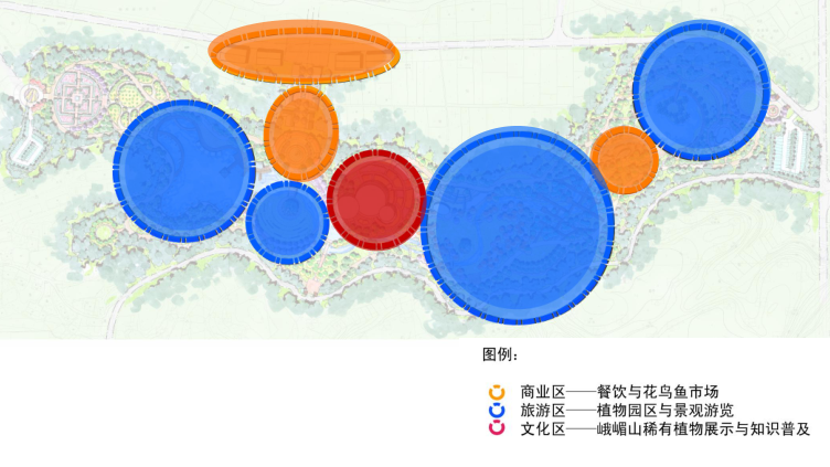 [四川]峨眉山市植物公园景观规划设计（科普公园+水上游乐园）-[四川]峨眉山市植物公园景观规划设计 2-3 设施规划