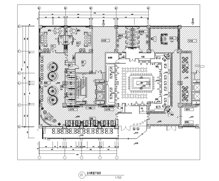 学校施工图全套cad资料下载-某酒吧全套设计方案CAD施工图（含CAD预览图）