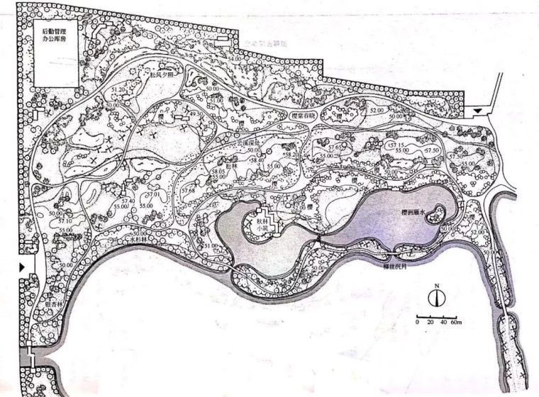 南北方经典园林平面，越看越来劲！_62