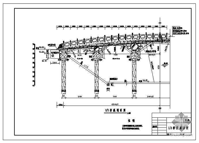 25米桥设计图资料下载-某景观桥设计图