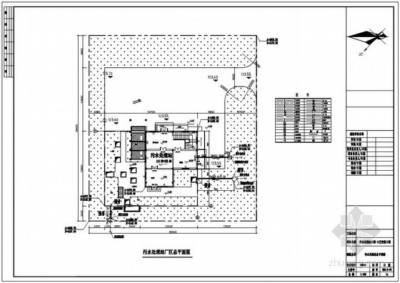 生活污水MBR资料下载-[南阳]某机场生活污水处理站工程图纸