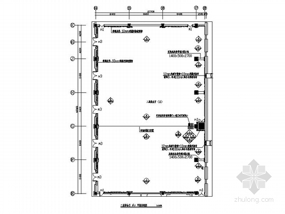 宴会厅标准资料下载-[吉林]特色蒙古族风情五星级酒店宴会厅室内装修施工图（含效果）