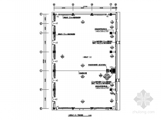 广州星级酒店宴会厅资料下载-[吉林]特色蒙古族风情五星级酒店宴会厅室内装修施工图（含效果）