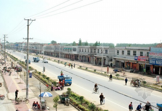 [四川]城乡统筹建设项目市政工程投标施工组织设计（含配套设施，2013）-城镇街道 