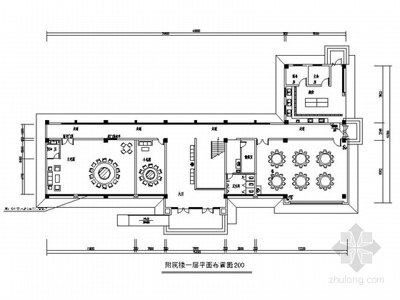 空间空调消防图资料下载-[安徽]现代消防办公楼室内装修施工图（含水电）
