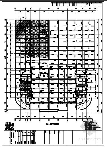 筒体结构建筑图资料下载-[深圳]筒体结构超高层商务大厦结构施工图