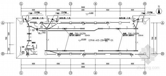 高压室设计资料下载-某工程高压配电室电气图纸