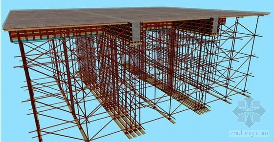 支模体系方案资料下载-上海某建筑工程超高支模体系选型、设计及计算方案（覆膜多层板）