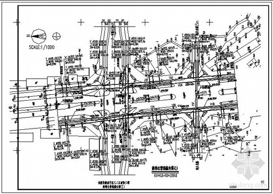 污水成套图纸资料下载-某城市Ⅰ级主干道给排水成套图纸