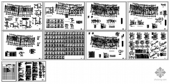8住宅楼结构图资料下载-江西某小区住宅楼结构图