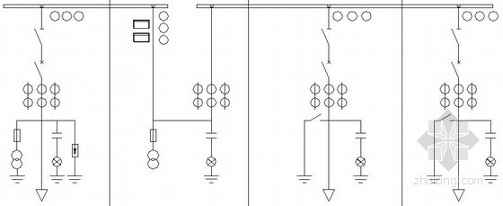 三相电配电系统图资料下载-典型配电系统图