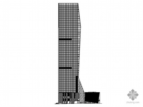 某办公楼建筑施工套图资料下载-[深圳市福田中心区]某五十层超高商务中心楼建筑施工套图