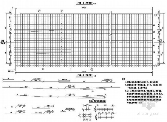普通钢筋强度设计值资料下载-20m预应力混凝土连续箱梁桥上部普通钢筋构造节点详图设计