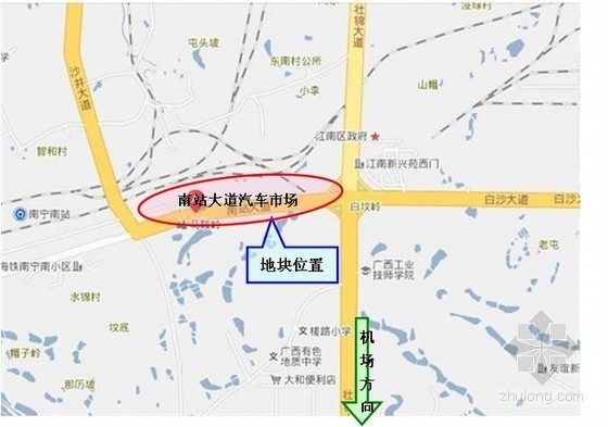 广西南宁电气施工图资料下载-广西南宁南站大道某项目可行性分析报告（2011）