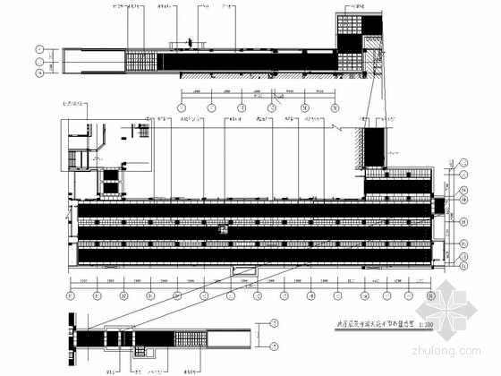 地铁站台装修报价资料下载-[黑龙江]双层框架结构地铁站台公共区施工图