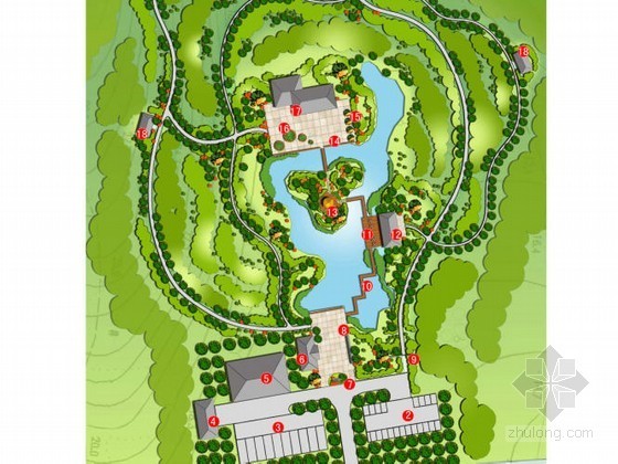 苏州市唐龙村村庄规划资料下载-[苏州]农业观光园景观规划设计